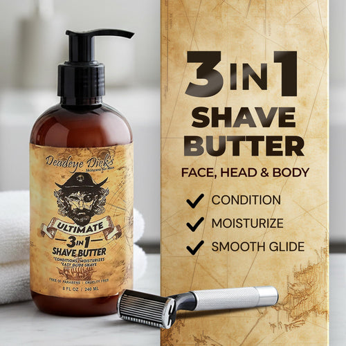 DeadeyeDick's 3-in-1 Shave Butter for Men